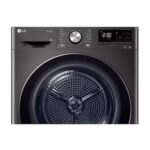 LG 9 kg Front Load Fully Automatic Clothes Dryer with Dual Inverter Heat Pump, EcoHybrid Technology (DHV09SAB, Black Steel) - Image 4