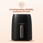 Crompton 4.2L Ameo Air Fryer (Black Gold) - Image 3
