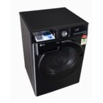 LG 12 kg 5 Star Fully Automatic Front Load Washing Machine with AI Direct Drive, Steam Wash (FHP1412Z5O, Onyx Black) - Image 3