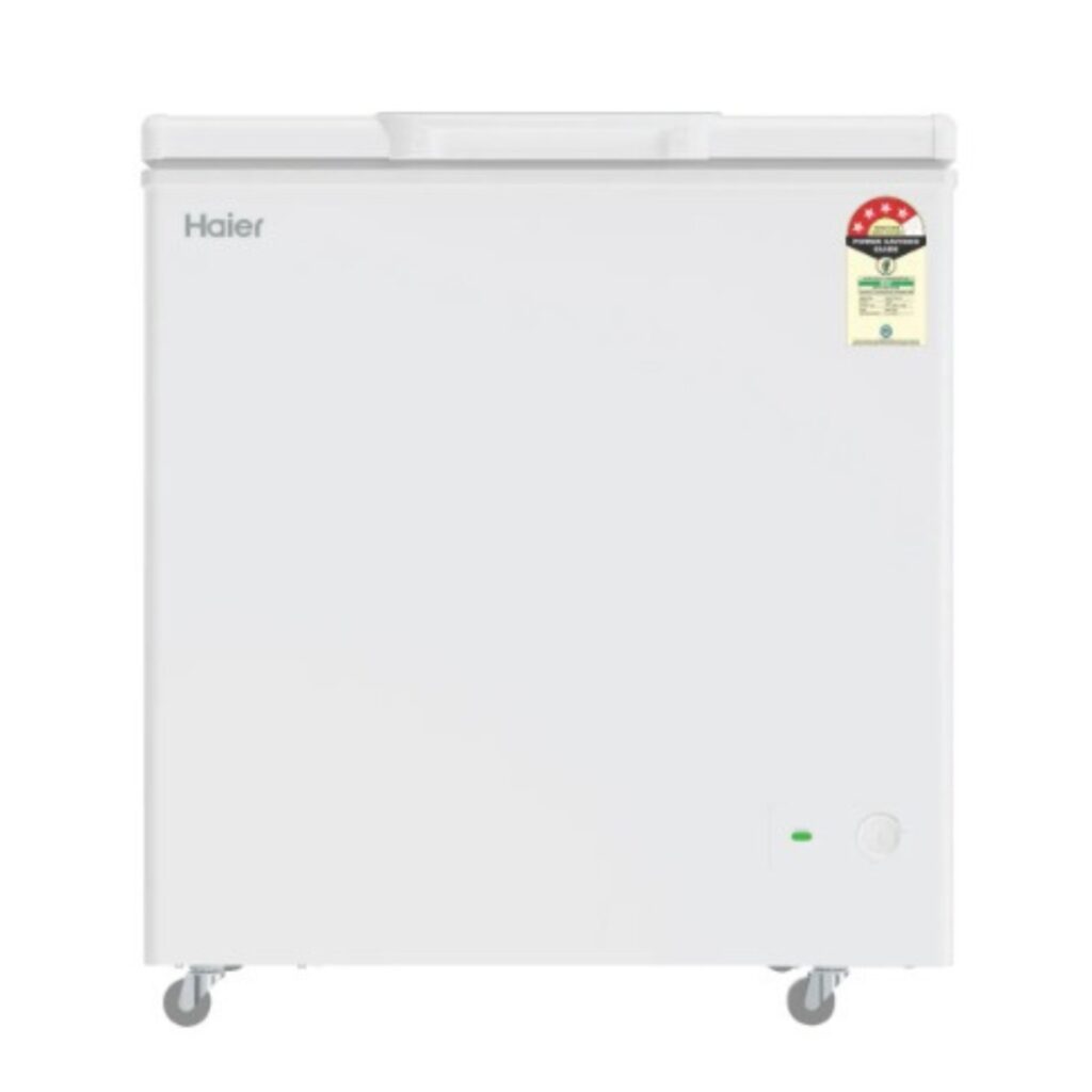 Haier 230L 4 Star Single Door Hard Top Convertible Deep Freezer (HFC-230SPW4, White)