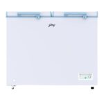 Godrej 302 L 4 Star Convertible Double Door Chest Freezer ( DH ESNCH 330D 2HCLP RW, Royal White)