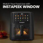 Crompton 5.5L Ameo Pro Air Fryer(Black) - Image 3