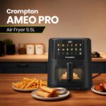 Crompton 5.5L Ameo Pro Air Fryer(Black) - Image 2