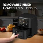 Crompton 5.5L Ameo Pro Air Fryer(Black) - Image 4