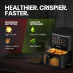 Crompton 5.5L Ameo Pro Air Fryer(Black) - Image 6