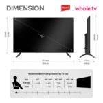 Impex WIOS Whale Series 43 Inch Full HD QLED Smart TV with HDR10, Dolby Audio (WIOS43A3QSK1, Black) - Image 4