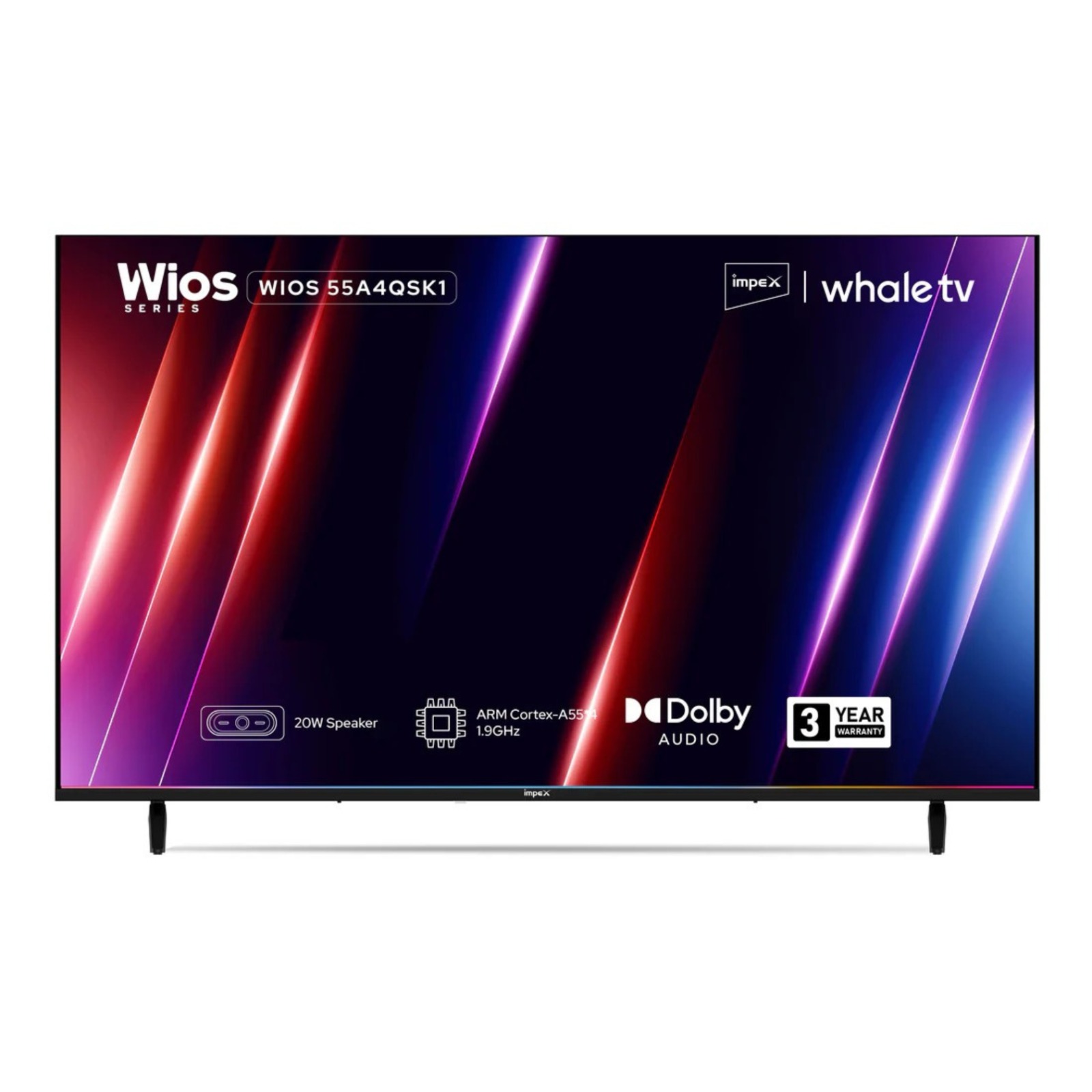WhatsApp Image 2026-06-17 at 2.32.36 PM Impex WIOS Whale Series 55 Inch 4K UHD QLED Smart TV with HDR10, Dolby Audio (WIOS 55A4QSK1, Black)