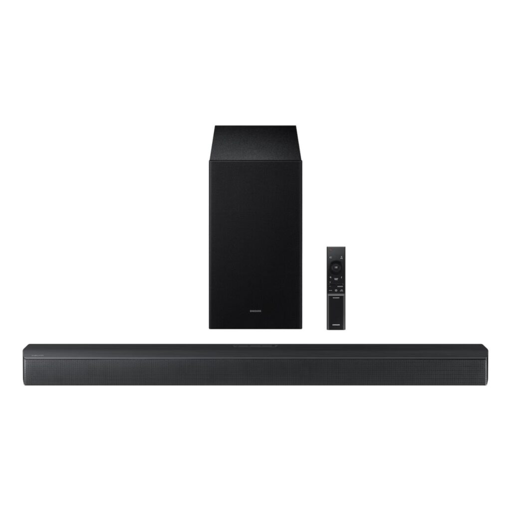 Samsung B-series 370W 3.1ch Soundbar with Q-Symphony (HW-B650F, Black)