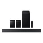 Samsung B-series 490W 5.1ch Soundbar with Q-Symphony (HW-B67EF, Black)