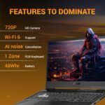 ASUS TUF Gaming A15 AMD Ryzen 7 170 Processor FA506NCQ-HN007WS (16GB/512GBSSD/4GBRTX3050/15.6FHD/W11/MSO/GR-BLK) - Image 5