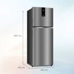 Whirlpool 235L 3 Star Frost Free Double Door Refrigerator (IF INV ELT DF278, Athena Steel) - Image 3