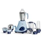 Preethi Blue Leaf Titanium 1000W Mixer Grinder 7 Jars (MG-281)