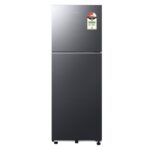 Samsung 236 L 3 Star Frost Free Double Door Refrigerator with All Around Cooling (RT40H28W3K, Luxe Black)