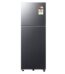 Samsung 236 L 3 Star Frost Free Double Door Refrigerator with All Around Cooling (RT40H28W3K, Luxe Black)
