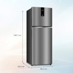 Whirlpool Intellifresh Pro 235L 2Star Inverter Convertible Frost Free Double Door Refrigerator (IF PRO INV CNV 278 Athena Steel) - Image 3