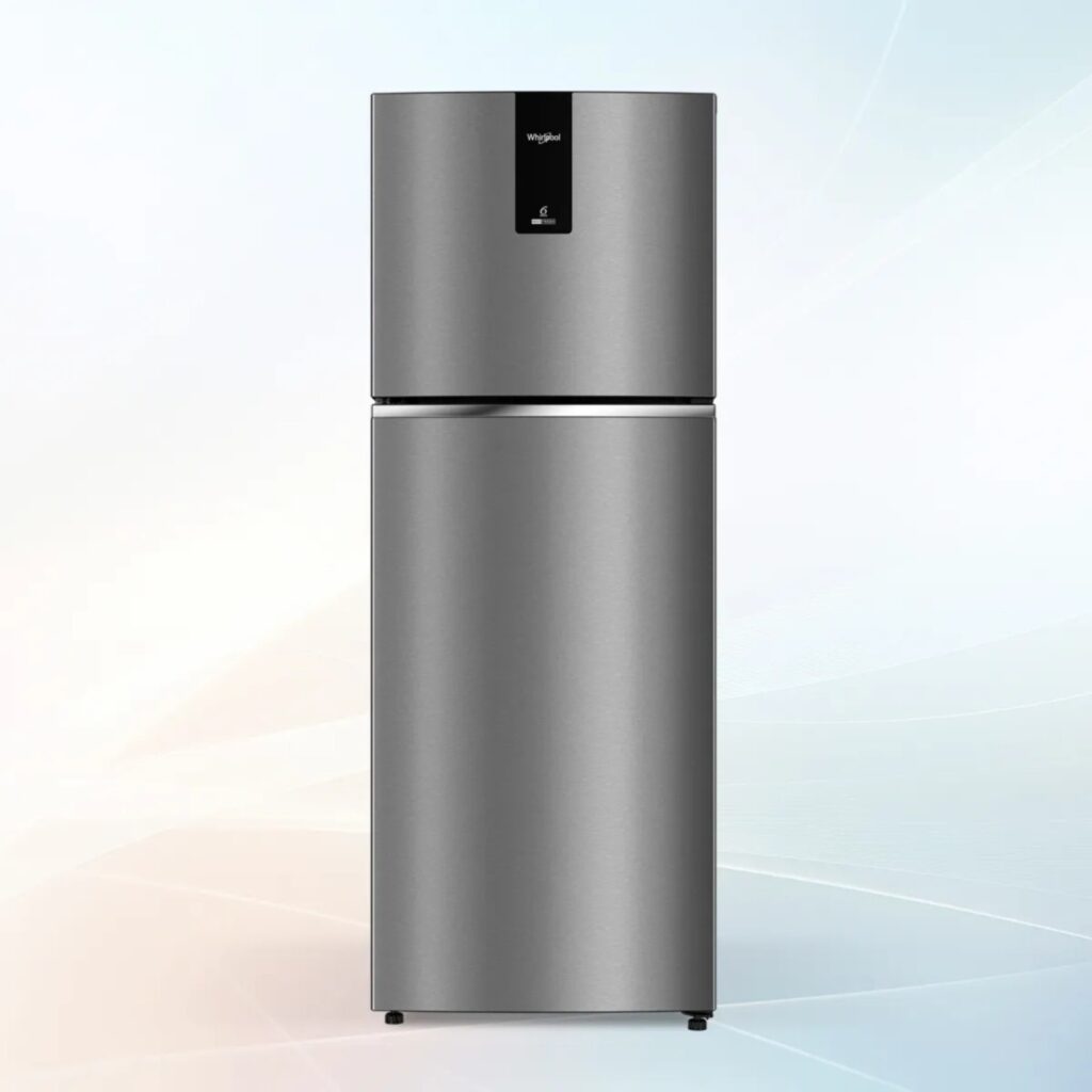 Whirlpool Intellifresh Pro 235L 2Star Inverter Convertible Frost Free Double Door Refrigerator (IF PRO INV CNV 278 Athena Steel)