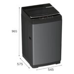 Bosch 9 kg 5 Star Series 2 Fully Automatic Top Load Washing Machine, Rpm 680 (WOE90DV0IN, Black) - Image 4