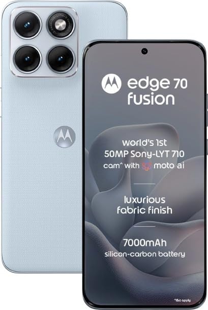 Motorola Edge 70 Fusion 5G (8GB/128GB Storage, Pantone Country Air)