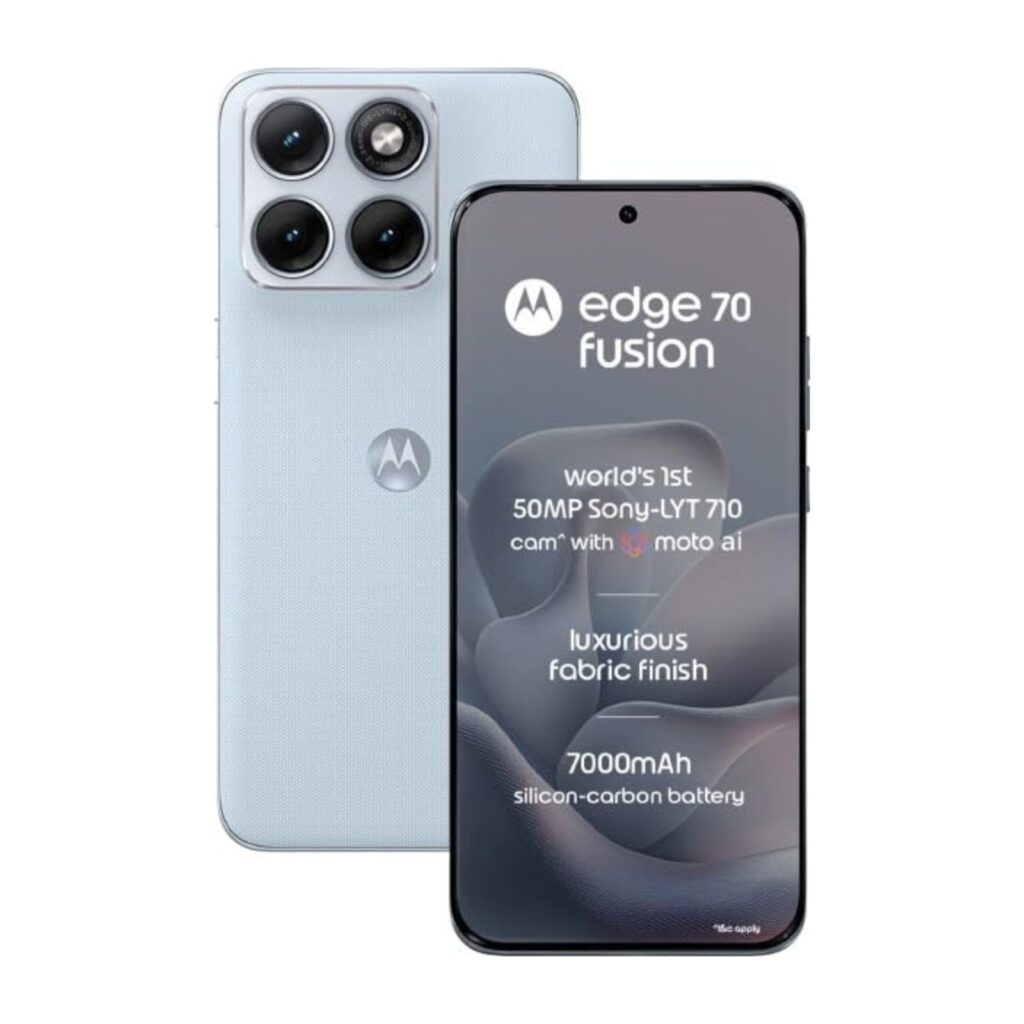 Motorola Edge 70 Fusion 5G (8GB/128GB Storage, Pantone Country Air)