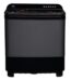 Haier 9 Kg Semi Automatic Washing Machine With Toughened Glass (HTW90-178FLN, Black)