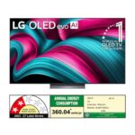 LG 195cm (77 Inch) OLED Smart LED TV , α9 AI Processor 4K Gen8, VRR 144Hz Refresh Rate, Dolby Vision & Atmos (OLED77C56LA) - Image 2