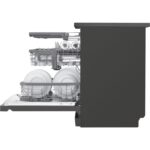 LG Dishwasher, TrueSteam, 15 Place Setting, QuadWash, LG's EasyRack, Wi-Fi, Auto Open Door (DFB335HM, Matte Black) - Image 3