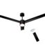 Luker Size Zero Crown Glow BLDC 32W Ceiling Fan with 3 Mode Underlight ( Black Copper Finish)