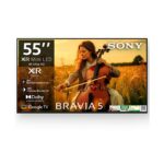 Sony 139cm (55 Inch) BRAVIA 5 Ultra HD 4K AI Technology Smart Mini LED Google TV (K-55XR55A, Black)