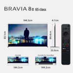 Sony 164cm (65 Inch) BRAVIA 8 II 4K Ultra HD AI Technology Smart OLED Google TV (K-65XR80M2, Black) - Image 3