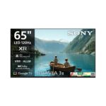 Sony 164cm (65 Inch) BRAVIA 3II 4K Ultra HD AI XR Powered Smart LED Google TV (K-65XR35M2, Black)
