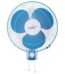 V-guard Glado STD 55W Wall Fan, White Blue