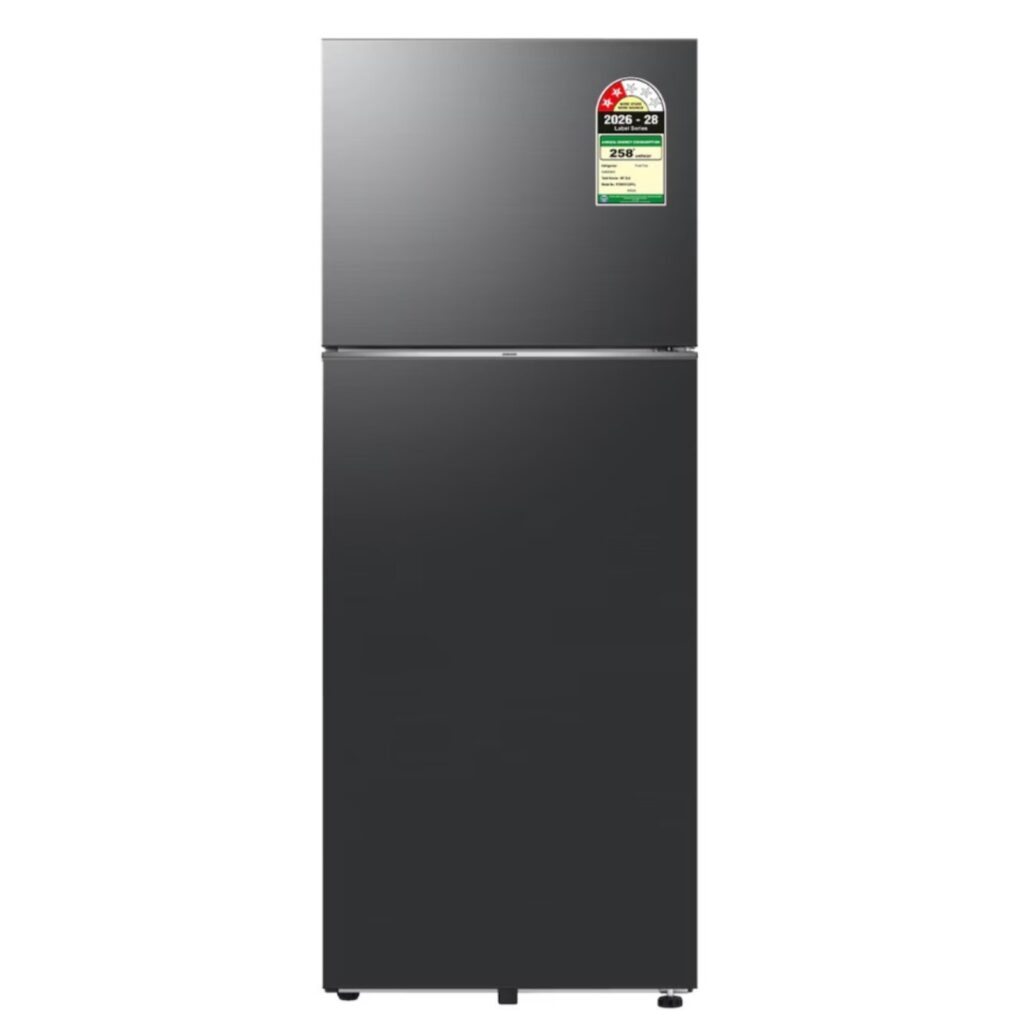 Samsung 467 L 2 Star Double Door Frost Free Refrigerator with Bespoke AI (RT80H51C2FHL, Black DOI)