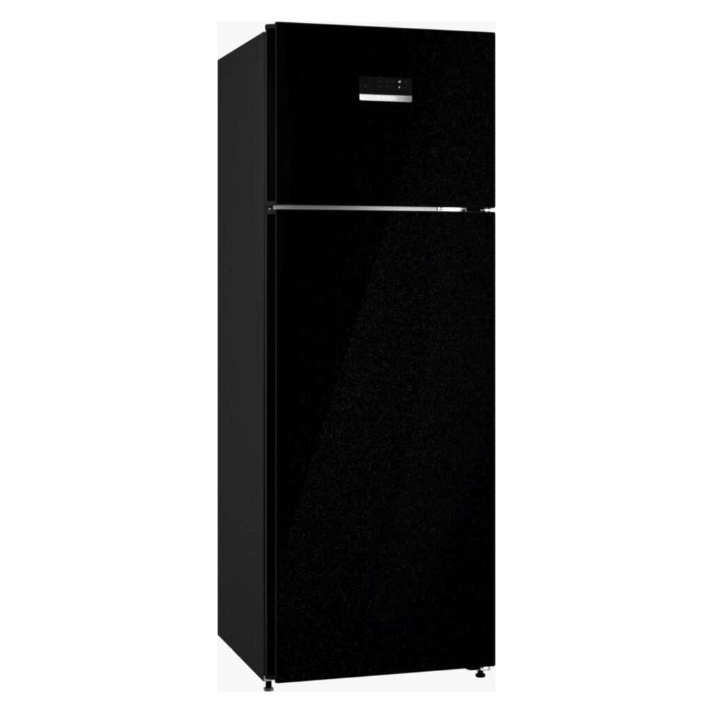 Bosch 264 L 2 Star Series 4 Convertible Frost Free Double Door Refrigerator (CTC29K22VI, Black pearl)