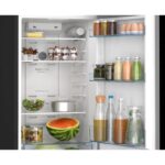 Bosch 264 L 2 Star Series 4 Convertible Frost Free Double Door Refrigerator (CTC29K22VI, Black pearl) - Image 5