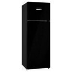 Bosch 269 L 1 Star Series 4 Frost Free Double Door Refrigerator (CTN29K21VI, Black pearl)