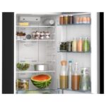 Bosch 269 L 1 Star Series 4 Frost Free Double Door Refrigerator (CTN29K21VI, Black pearl) - Image 3