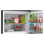 Bosch 269 L 1 Star Series 4 Frost Free Double Door Refrigerator (CTN29K21VI, Black pearl) - Image 4