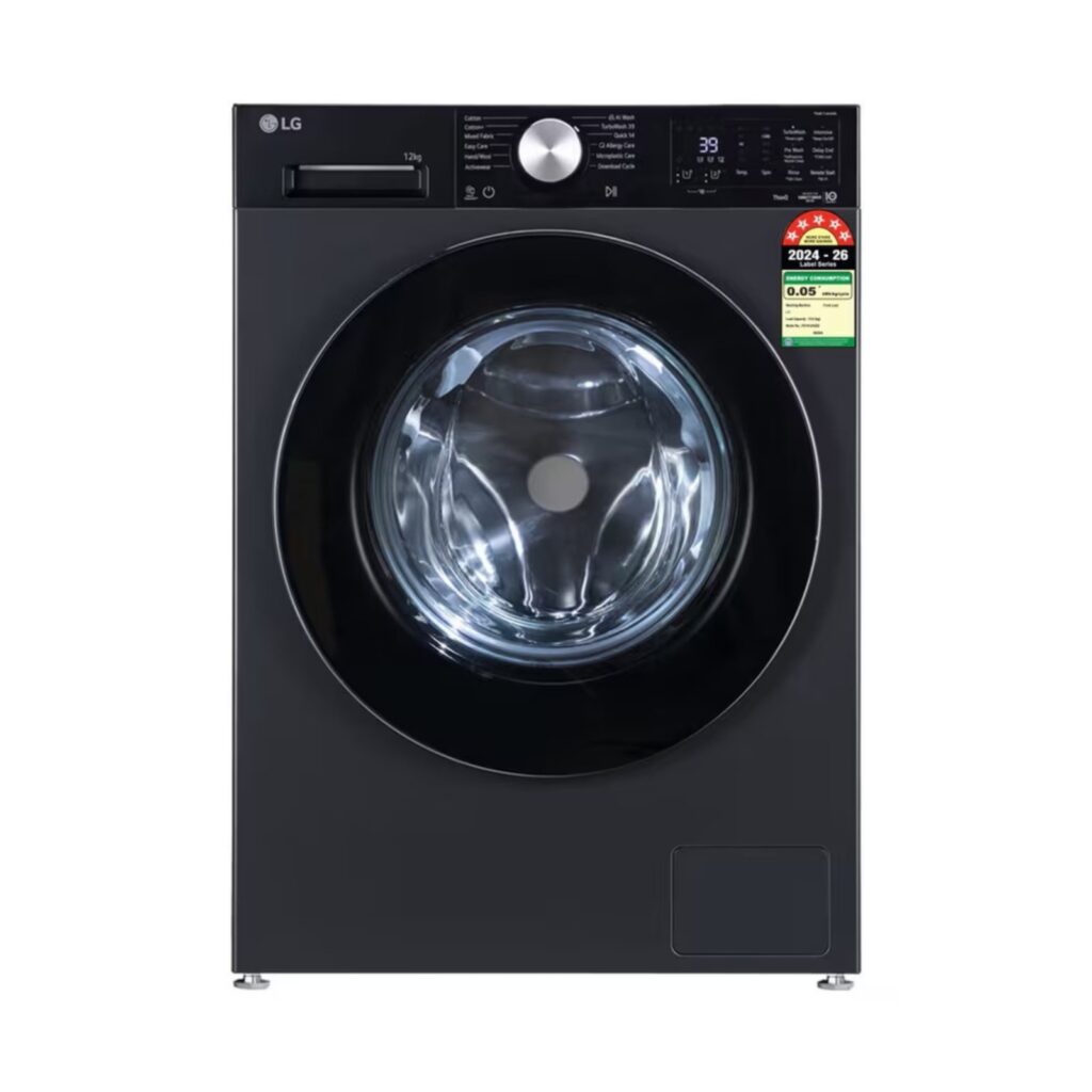 LG 12Kg 5 Star Fully Automatic AI Direct Drive Front Load Washing Machine,Ez-Dispense (FX1412A5ED, Essence Graphite)