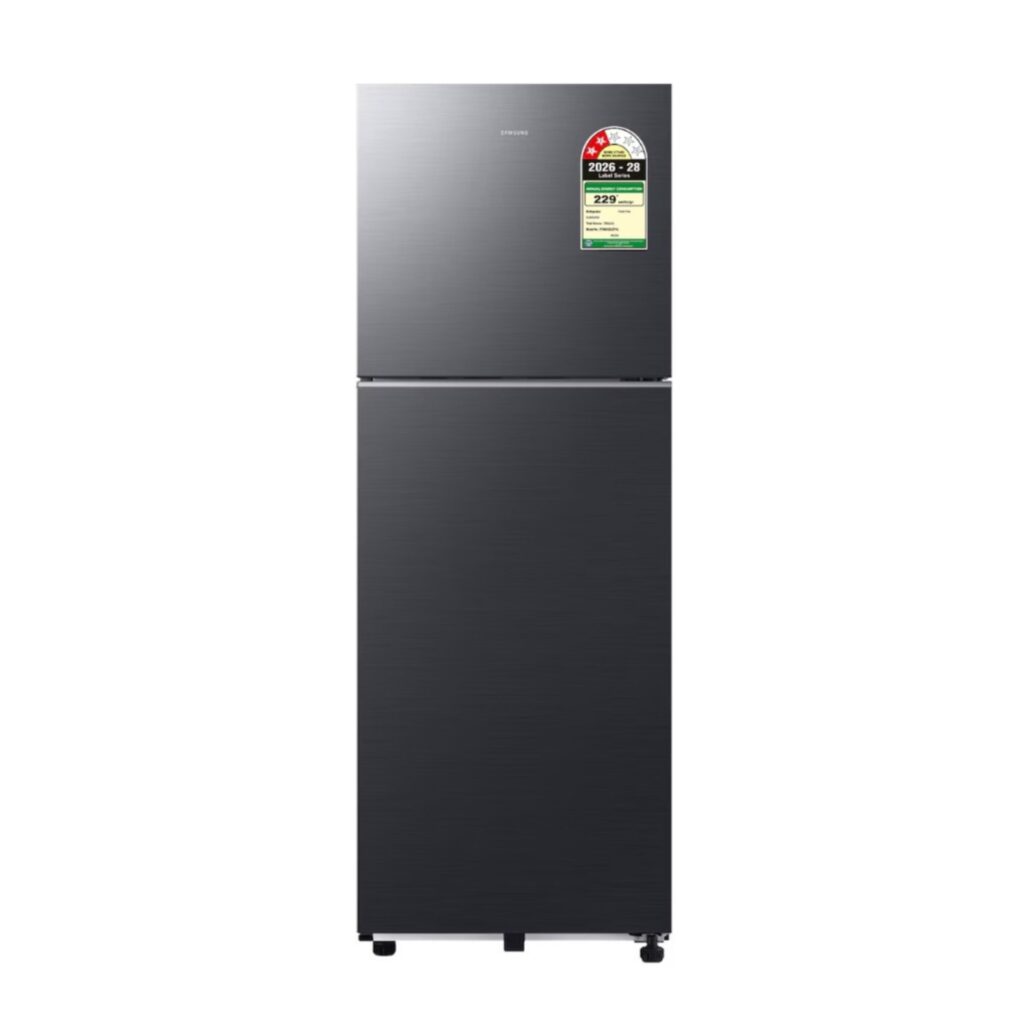 Samsung 236 L 2 Star Convertible Double Door Refrigerator (RT40H28U2F, BLACK DOI)