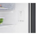 Samsung 330 L 3 Star Bespoke AI Double Door Refrigerator (RT34HG5A43B1, Black Doi) - Image 4