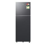 Samsung 330 L 3 Star Bespoke AI Double Door Refrigerator (RT34HG5A43B1, Black Doi)