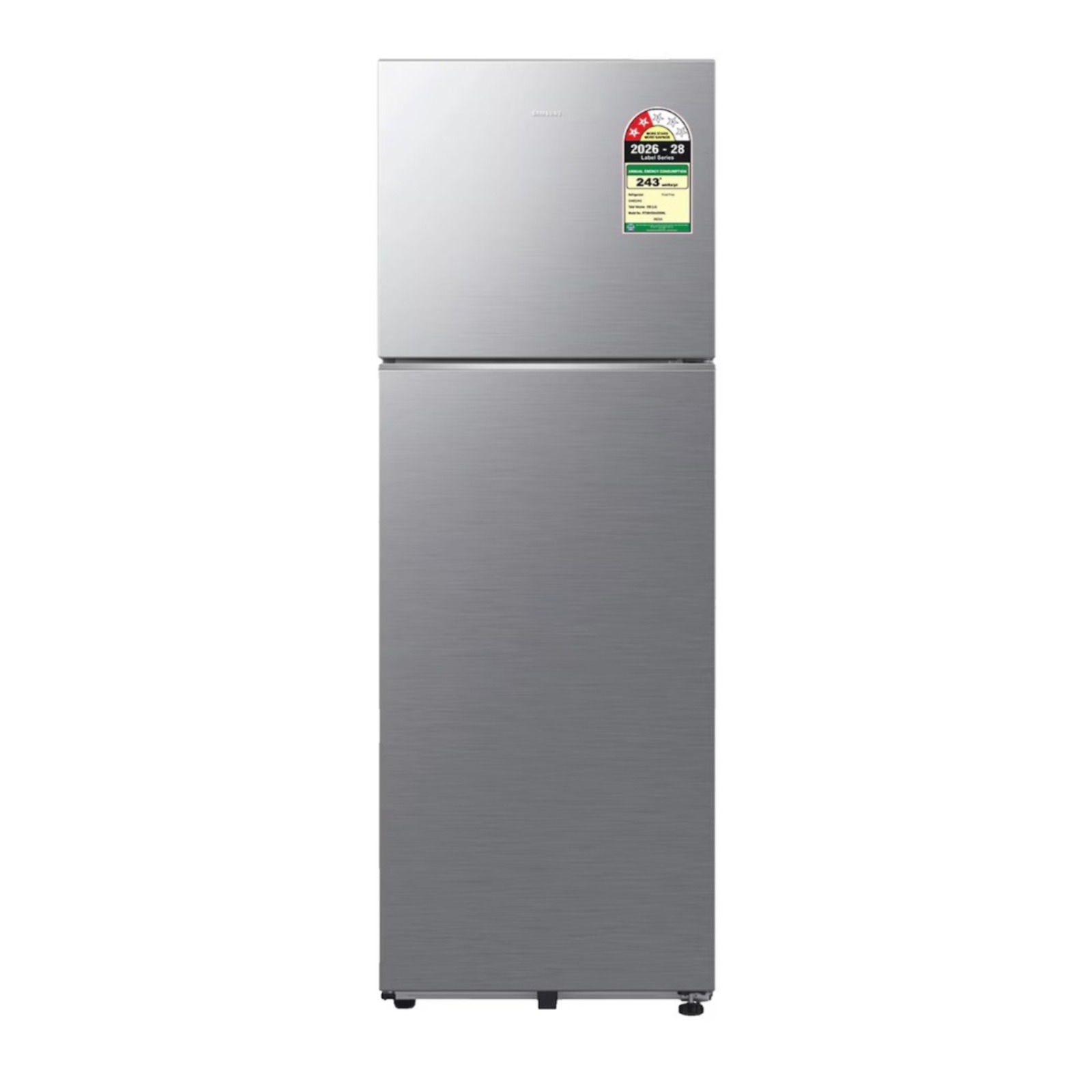 WhatsApSamsung 350 L 2 Star Bespoke AI Double Door Refrigerator (RT38HG5A42S8, Elegant Inox)p Image 2026-07-17 at 3.09.34 PM Samsung 350 L 2 Star Bespoke AI Double Door Refrigerator (RT38HG5A42S8, Elegant Inox) - Image 1