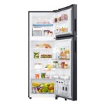 Samsung 256 L 2 Star Convertible Double Door Refrigerator (RT40H30U2K, Luxe Black) - Image 2