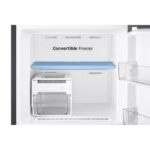 Samsung 256 L 2 Star Convertible Double Door Refrigerator (RT40H30U2K, Luxe Black) - Image 4