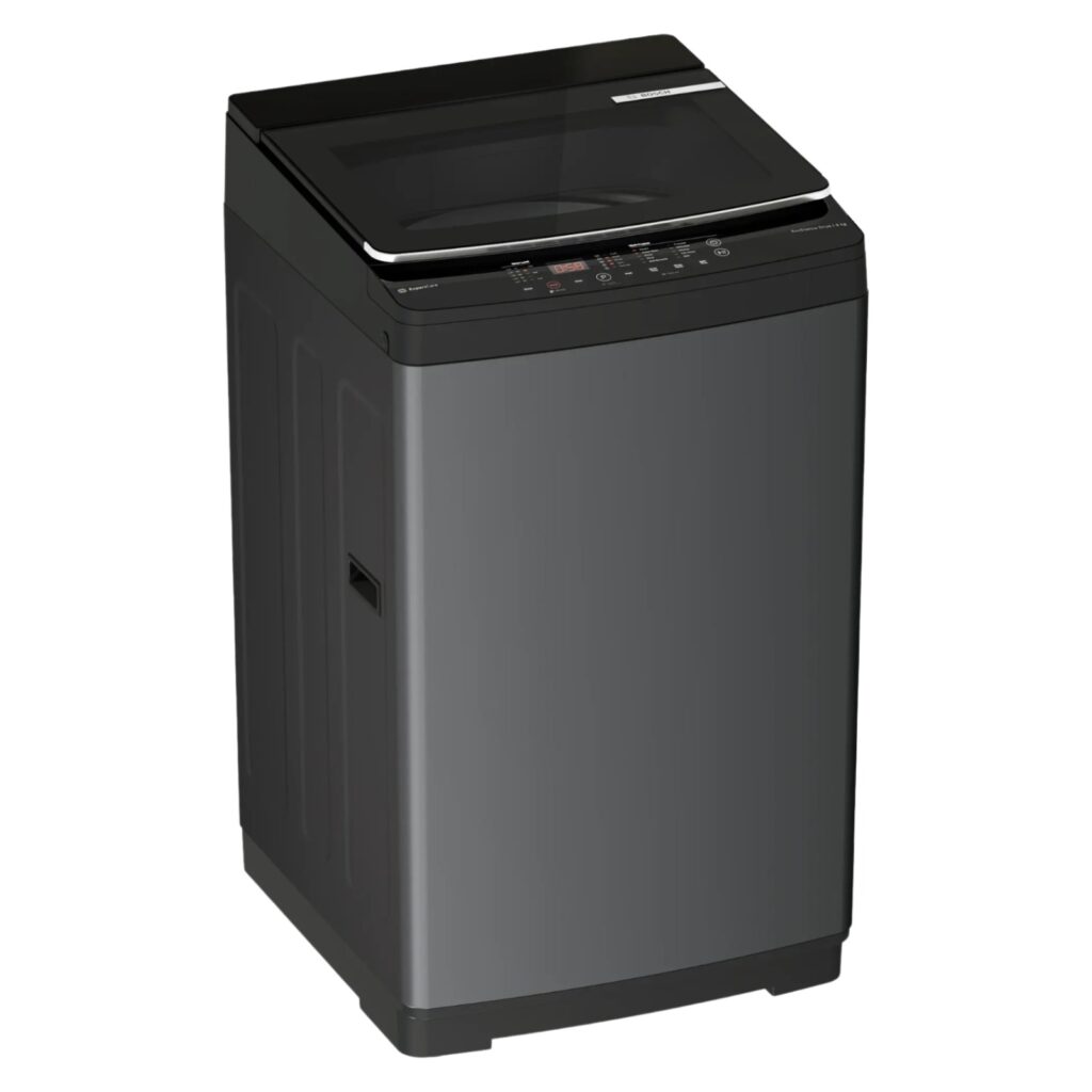 Bosch 8 Kg 5 Star Series 2 Fully Automatic Top Load washing machine With Inbuilt Heater, 680 Rpm (WOE80EV0IN)