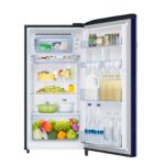 Samsung 189 L 5 Star Single Door Refrigerator with Horizontal Curve Design (RR21H2G25BB, Begonia Blue) - Image 2