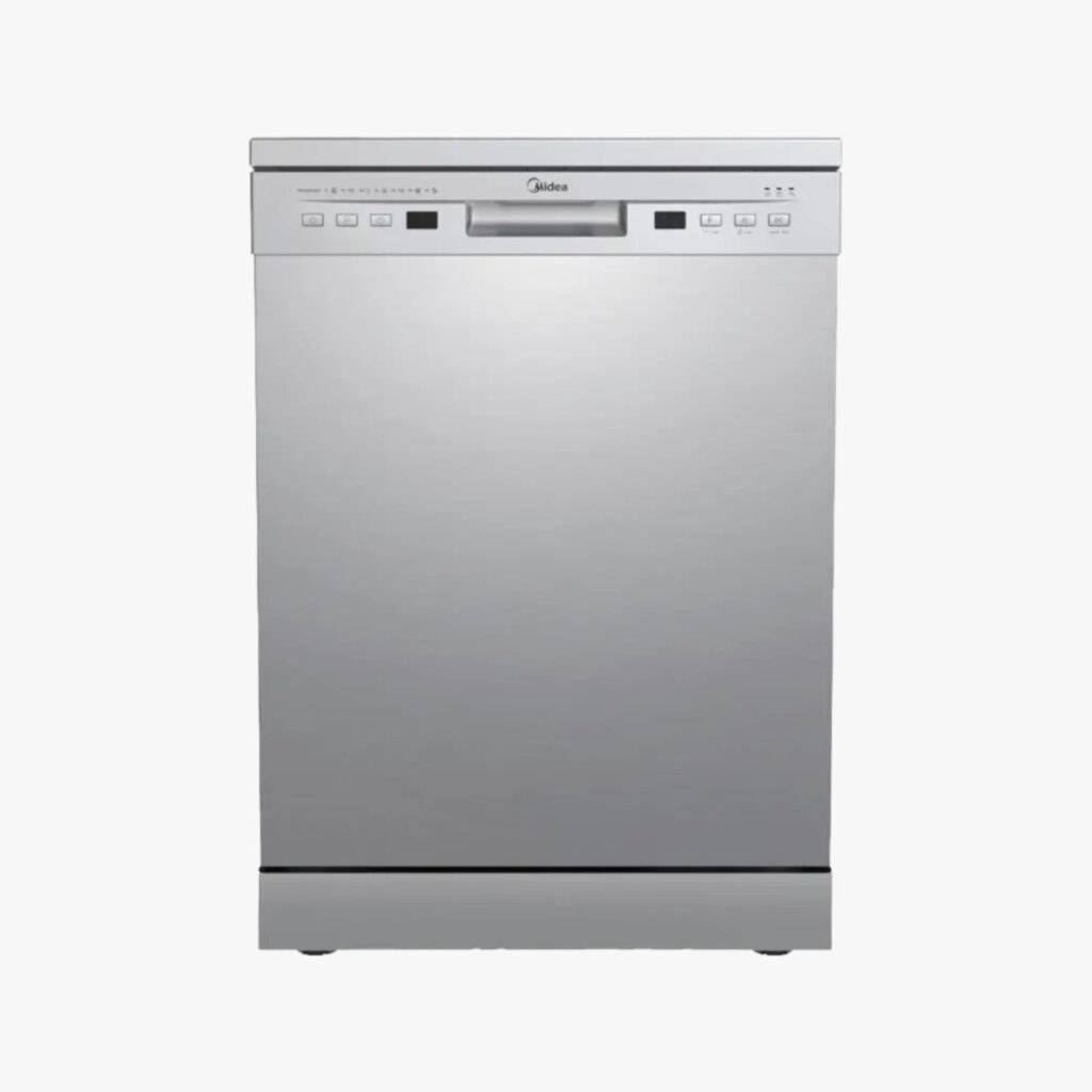 Midea 13 Place Setting Freestanding Dishwasher, iOT Enabled (MDWPF1301(SS)-WG, Silver)