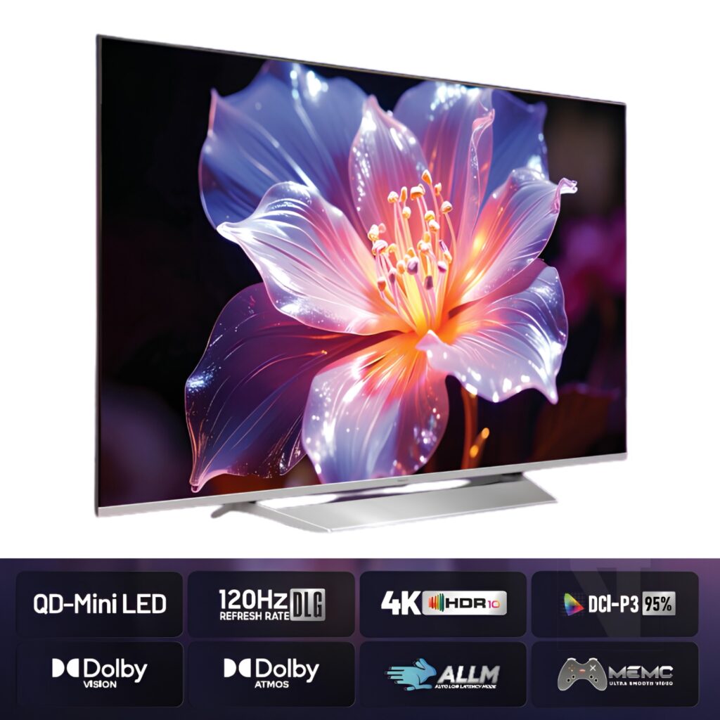 Impex 164 cm (65 Inch) 4k QD-Mini Led Google Smart TV (EVOQ65S4MLC3)