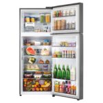 LG 398L 3 Star Convertible Double Door Refrigerator,Smart Diagnosis (GLT4036TVPZ, Shiny Steel) - Image 2