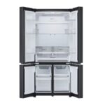LG 610L 3 Star Wi-Fi Convertible French Door (4 Door) Refrigerator, Fresh Converter+, DoorCooling+ (GV-B25FFGMB, Black Glass) - Image 2
